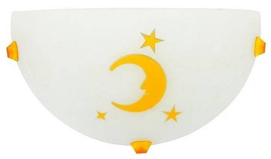 Plafon dziecięcy lampa ścienna księżyc biały 11-30156